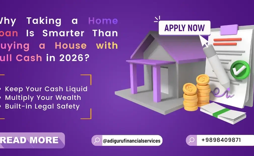 Why Taking a Home Loan Is Smarter Than Buying a House with Full Cash in 2026