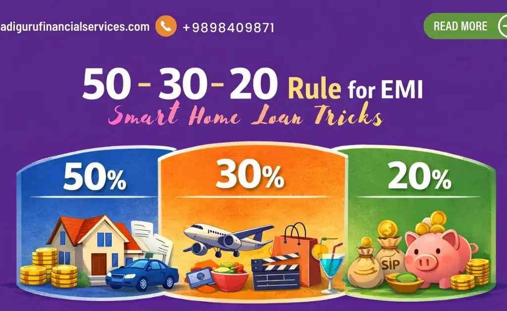 The 50-30-20 Rule for Home Buyers: How to Calculate the Perfect EMI That Won’t Kill Your Lifestyle